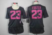 Texans Women's football jersey FOSTER 23