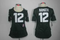 Jets Women's football jersey NAMATH 12