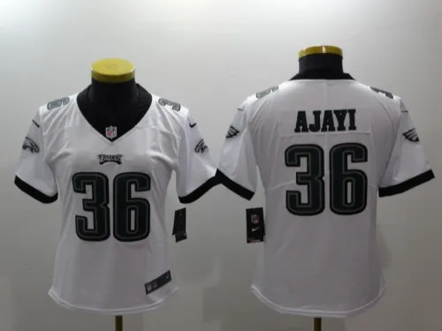 Eagles Women's football jersey AJAYI 36 white