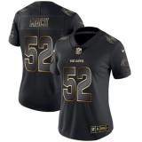 Bears Women's football jersey MACK 52 black gold