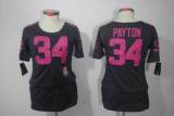 Bears Women's football jersey PAYTON 34 black