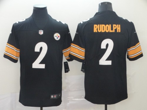 20/21 New Men Steelers Rudolph 2 black NFL jersey