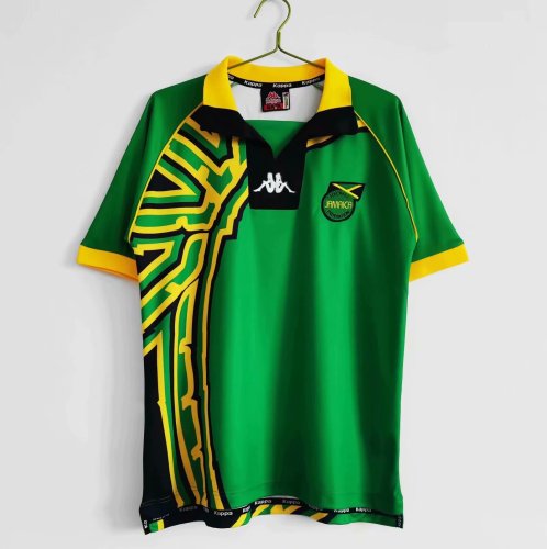 Retro 1998 Jamaica away green soccer jersey football shirt