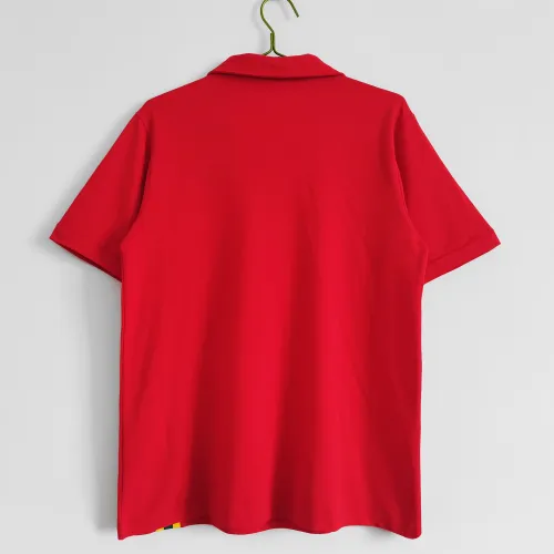 Retro 76-79 Wales home red soccer jersey football shirt