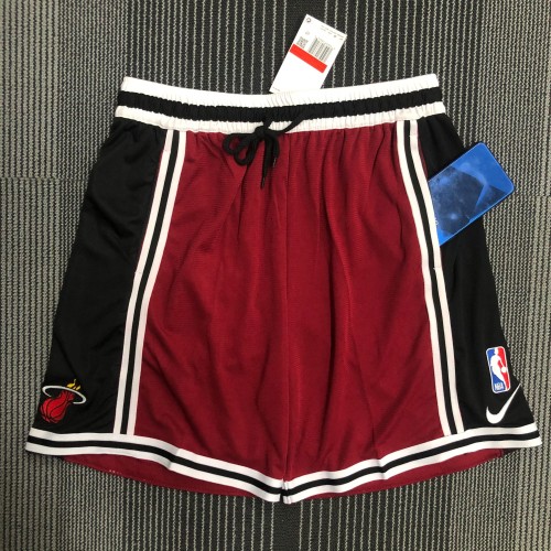 22 Miami Heat red basketball shorts