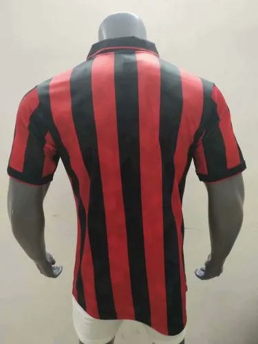 92-94 Adult Thai version AC home red retro soccer jersey football shirt