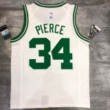 Retro Men Celtics Pierce 34 white basketball jersey