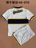 Retro 96-97 Boca away soccer uniforms football kits