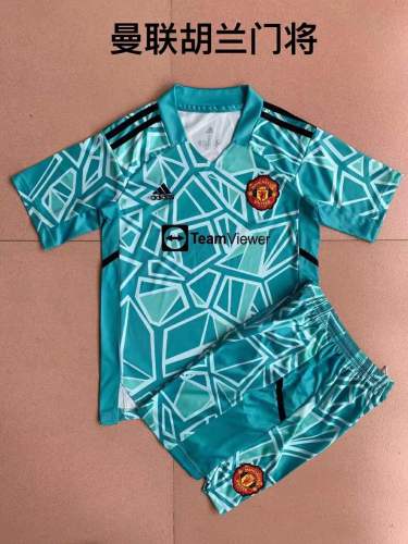 22-23 New Children Manchester United soccer kits football uniforms