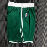 The 75th anniversary Boston Celtics green basketball shorts