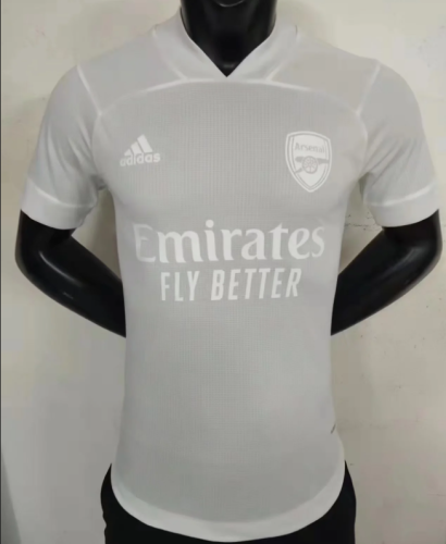 player Style 2022 Arsenal white soccer jersey football shirt
