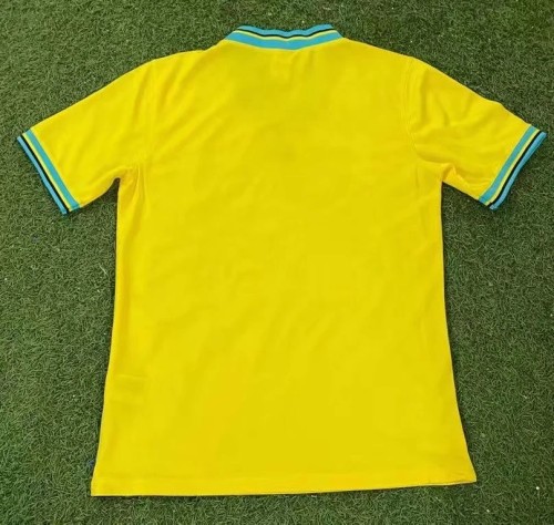 Retro 93-95 Bayern away yellow soccer jersey football shirt