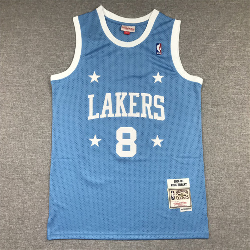 Men Los Angeles Lakers Bryant 8 blue basketball jersey
