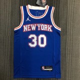 The 75th anniversary New York Knicks 30 Randle basketball jersey