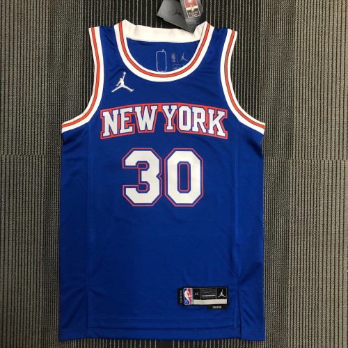The 75th anniversary New York Knicks 30 Randle basketball jersey