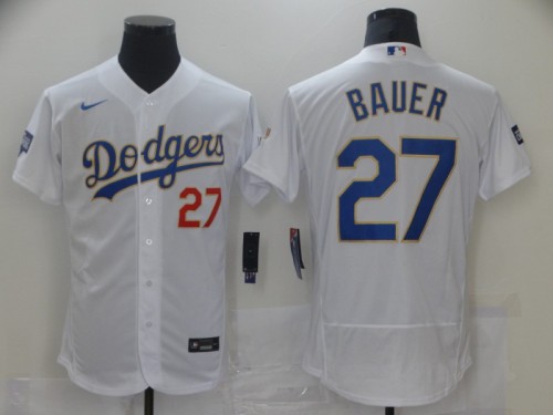2022 Men's Los Angeles Dodgers MAUER 27 white MLB Jersey
