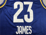 Adult All-Star James blue basketball jersey 23