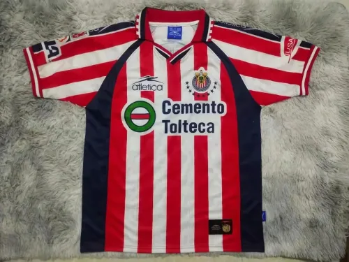 Retro 99-00 Chivas home soccer jersey football shirt