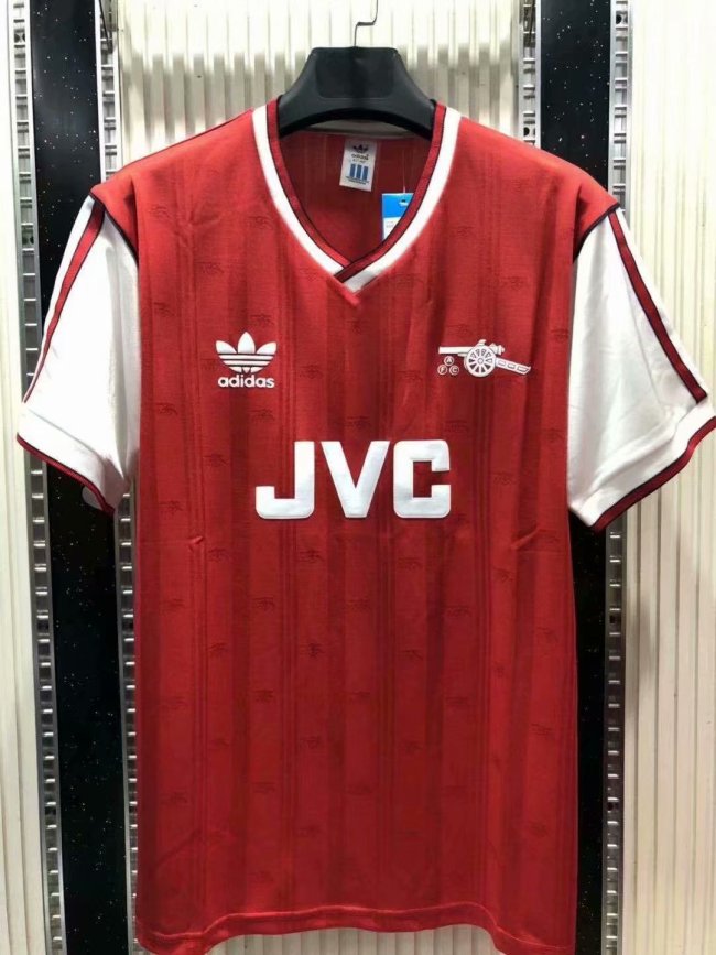 90 Adult Thai version Arsenal home red retro soccer jersey football shirt