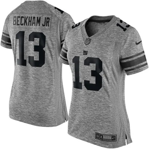Giants Women's basketball jersey BECKHAM JR 13 gray