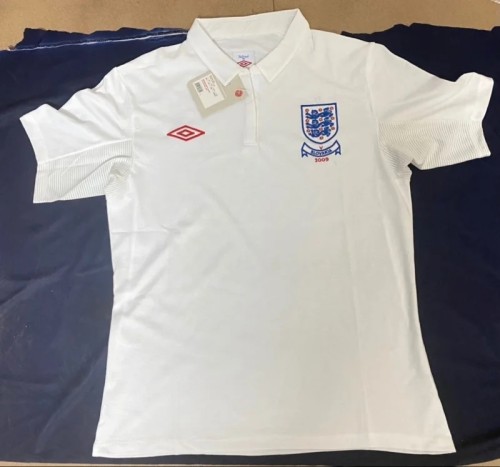 Retro 2010 England white soccer jersey football shirt