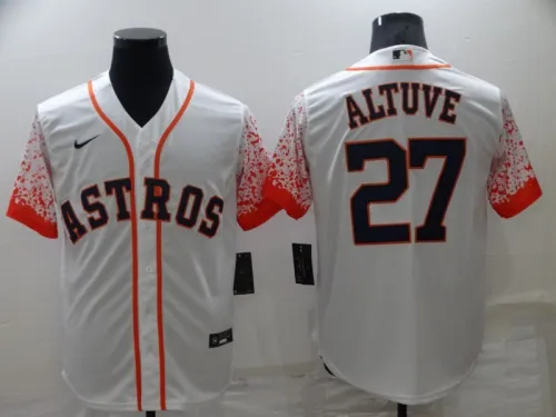 22 New Menchicago white sox ALTUVE 27 white MLB Jersey