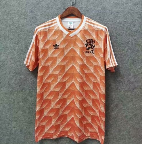 1988 Adult Thai version Netherlands home  retro soccer jersey football shirt