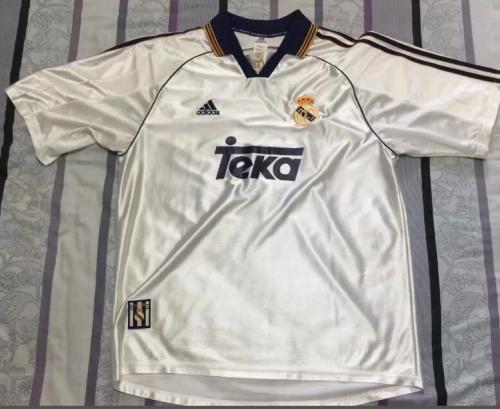 1998-2000 Adult Thai version RM home retro soccer jersey football shirt