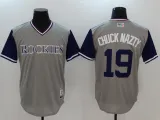2022 Men's Colorado Rockies CHUCK NAZTY 19 MLB Jersey