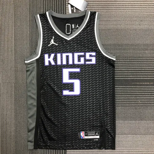 22 New Men Memphis Grizzlies De’Aaron Fox 5 basketball jersey