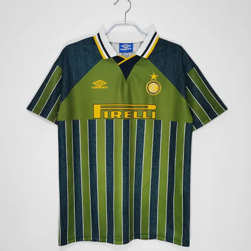 Retro 95-96 inter away soccer jersey football shirt