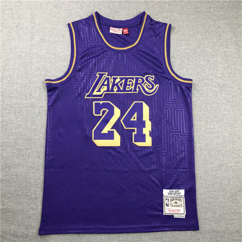 Men Los Angeles Lakers James Year of the rat limited edition blue basketball jersey 24