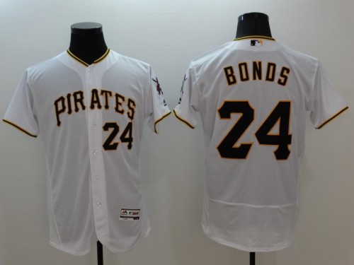22 New Pittsburgh Pirates Bonos 24 white MLB Jersey