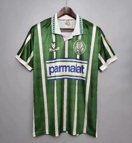 93-94 Adult Thai version Palmeiras home green retro soccer jersey football shirt