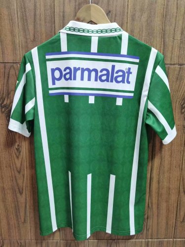93-94 Adult Thai version Palmeiras home green away retro soccer jersey football shirt