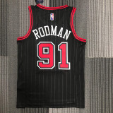 22 Chicago Bulls Air Jordan Rodman 91 The 75th anniversary basketball jersey