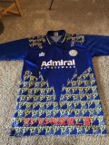 Retro 92-93 Leeds United third blue socer jersey