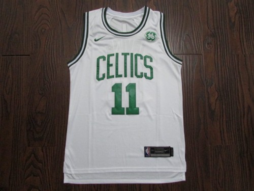 20/21 New Men Celtics 11 white basketball jersey