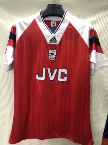 1995 Adult Thai version Arsenal home red retro soccer jersey football shirt