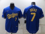 2022 Men's Los Angeles Dodgers 7 blue MLB Jersey