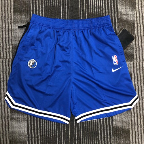 2022 Dallas Mavericks blue basketball shorts