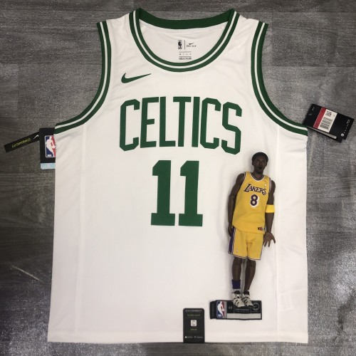 20/21 New Men Celtics Irving 11 white basketball jersey