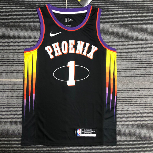 22 New season Phoenix Suns City version Booker 1 basketball jersey