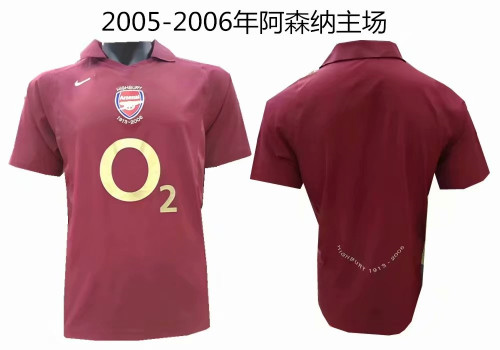 2005-2006 Adult Thai version Arsenal home retro soccer jersey football shirt