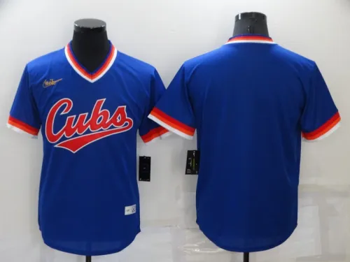 22 Men's Chicago Cubs blue MLB Jersey
