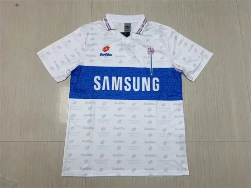 Retro 96 Universidad Catolica third white soccer jersey football shirt