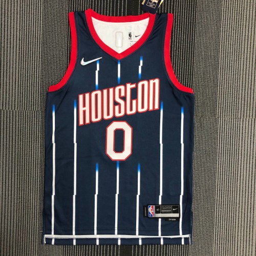 22 season Houston Rockets City version GREEN 0 basketball jersey