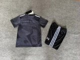 22/23 New Children real madrid black soccer kits football uniforms