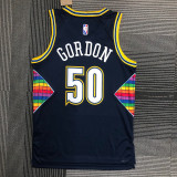 22 New Men Denver Nuggets City version Aaron Gordon 50 basketball jersey