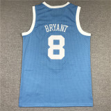 Men Los Angeles Lakers Bryant 8 blue basketball jersey